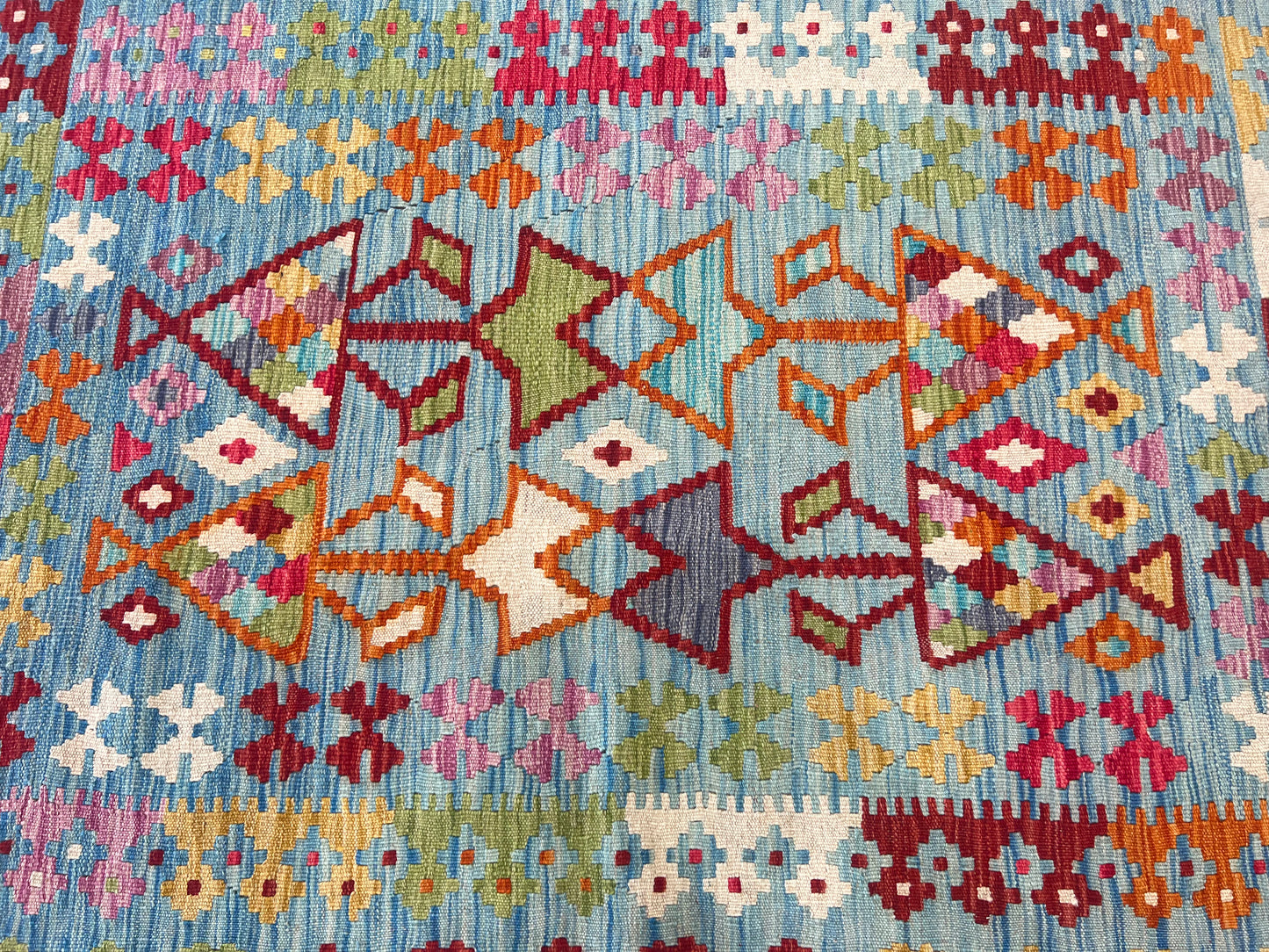 Flatweave Kilim 3'6"x5'0" Area Rug