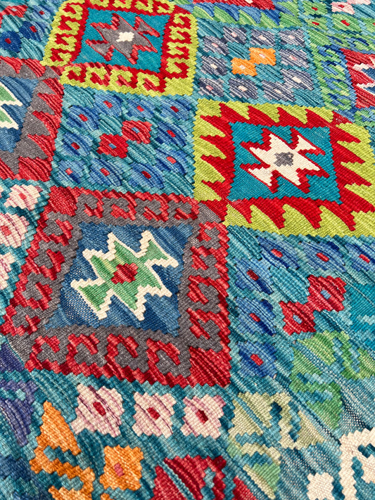 Flatweave Kilim 3'6"x5'4" Area Rug