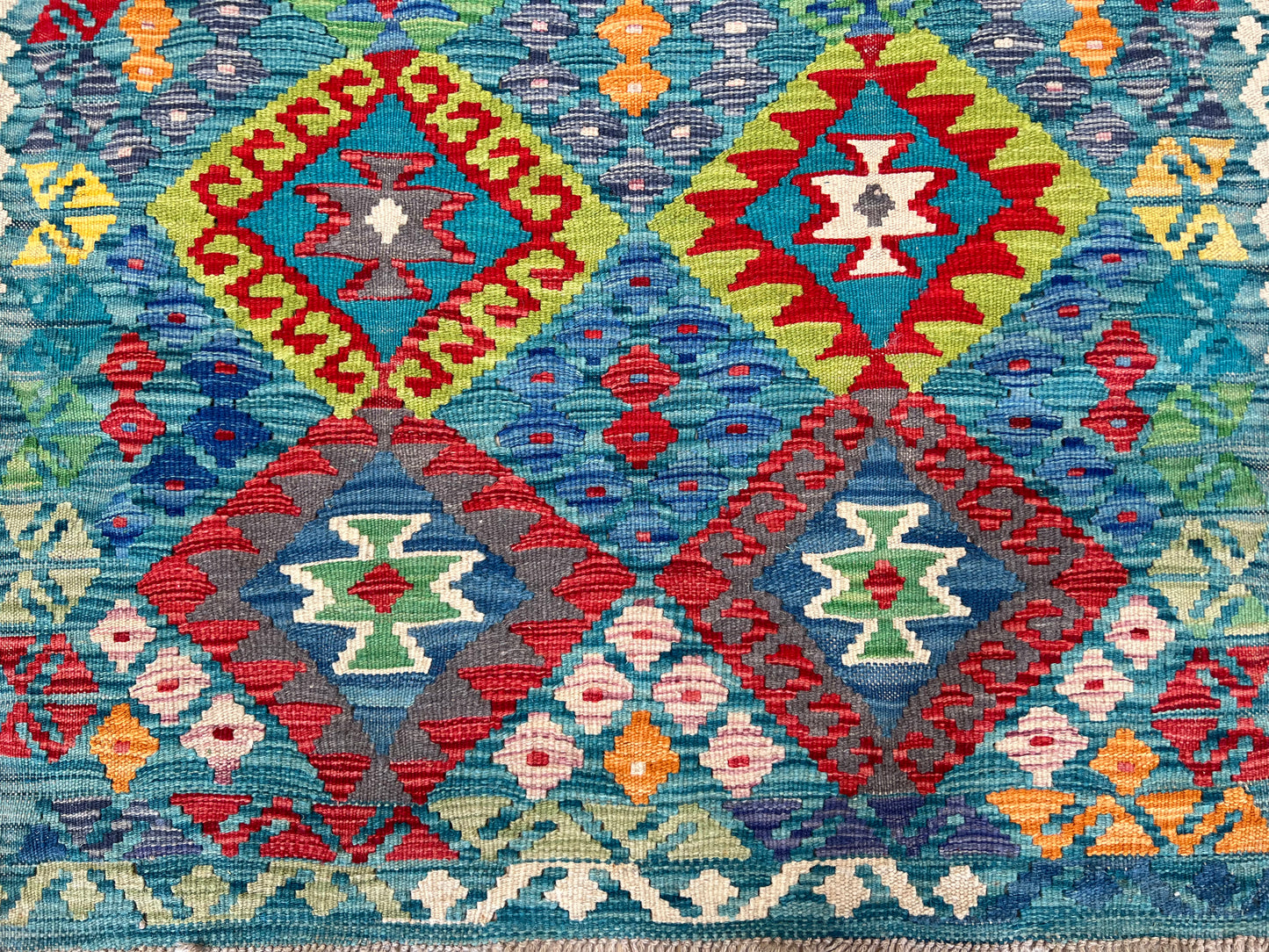 Flatweave Kilim 3'6"x5'4" Area Rug
