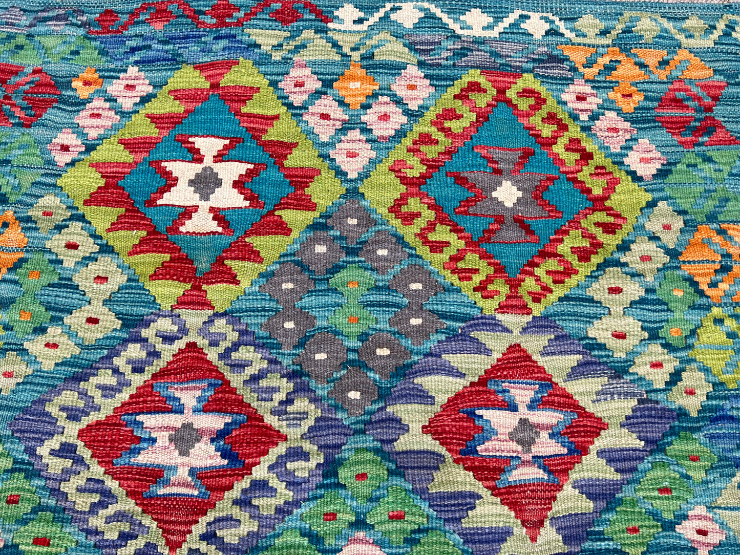 Flatweave Kilim 3'6"x5'4" Area Rug