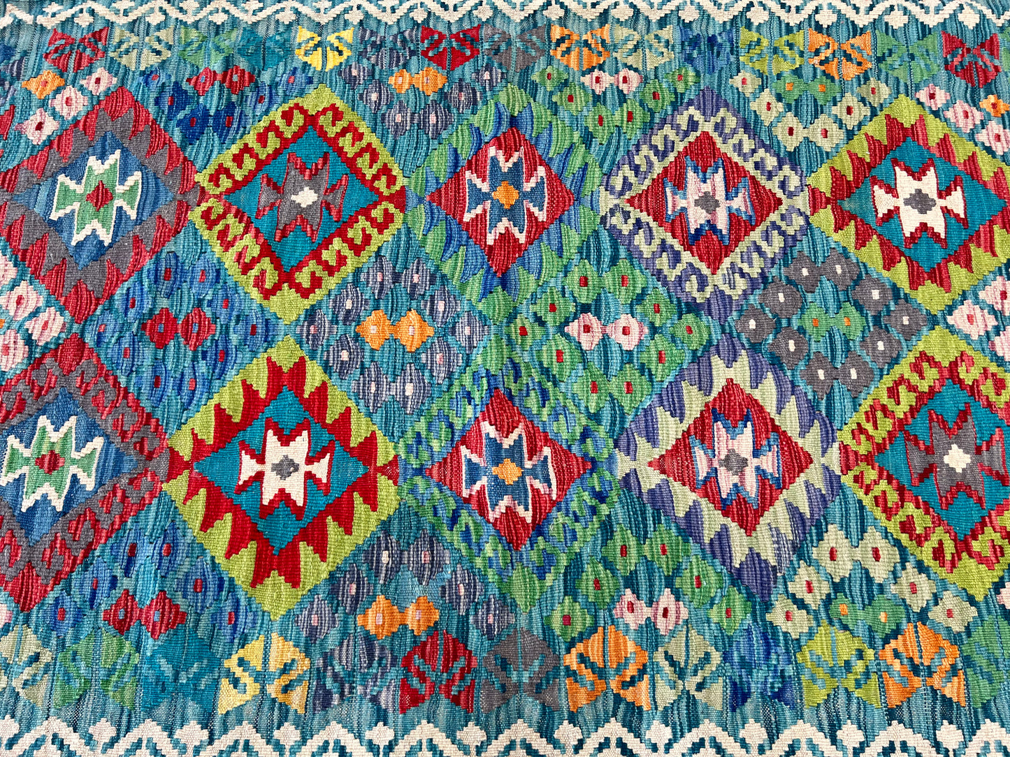 Flatweave Kilim 3'6"x5'4" Area Rug
