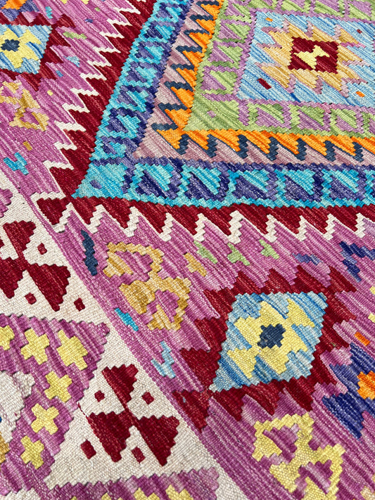 Flatweave Kilim 3'5"x5'3" Area Rug