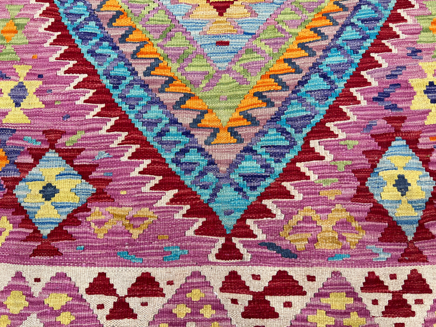 Flatweave Kilim 3'5"x5'3" Area Rug