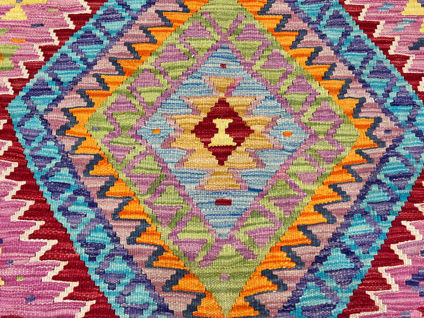 Flatweave Kilim 3'5"x5'3" Area Rug
