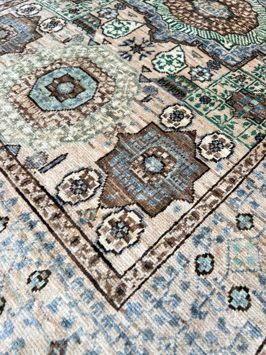 Transitional Mamluk 3'3"x4'11" Area Rug