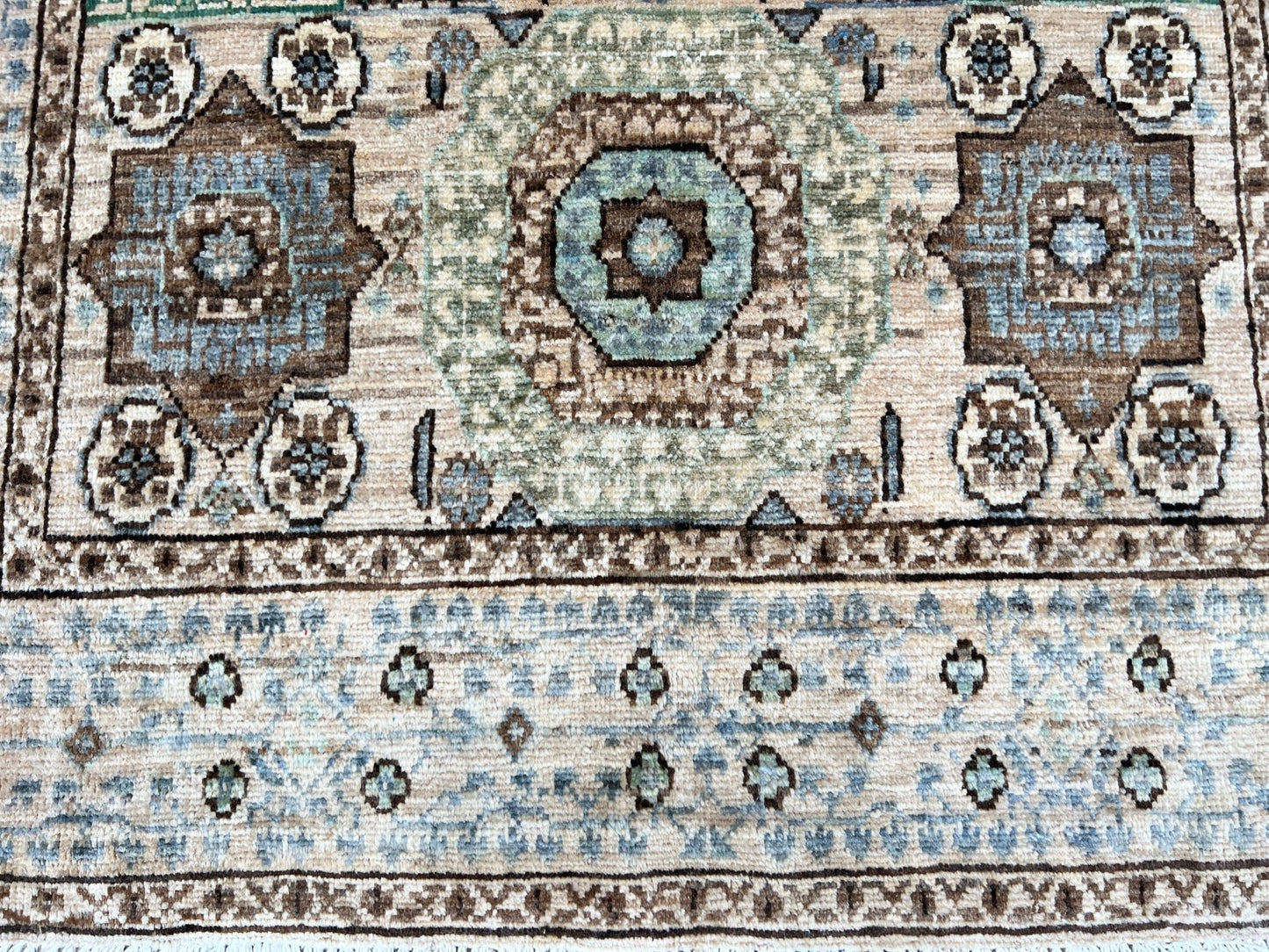 Transitional Mamluk 3'3"x4'11" Area Rug