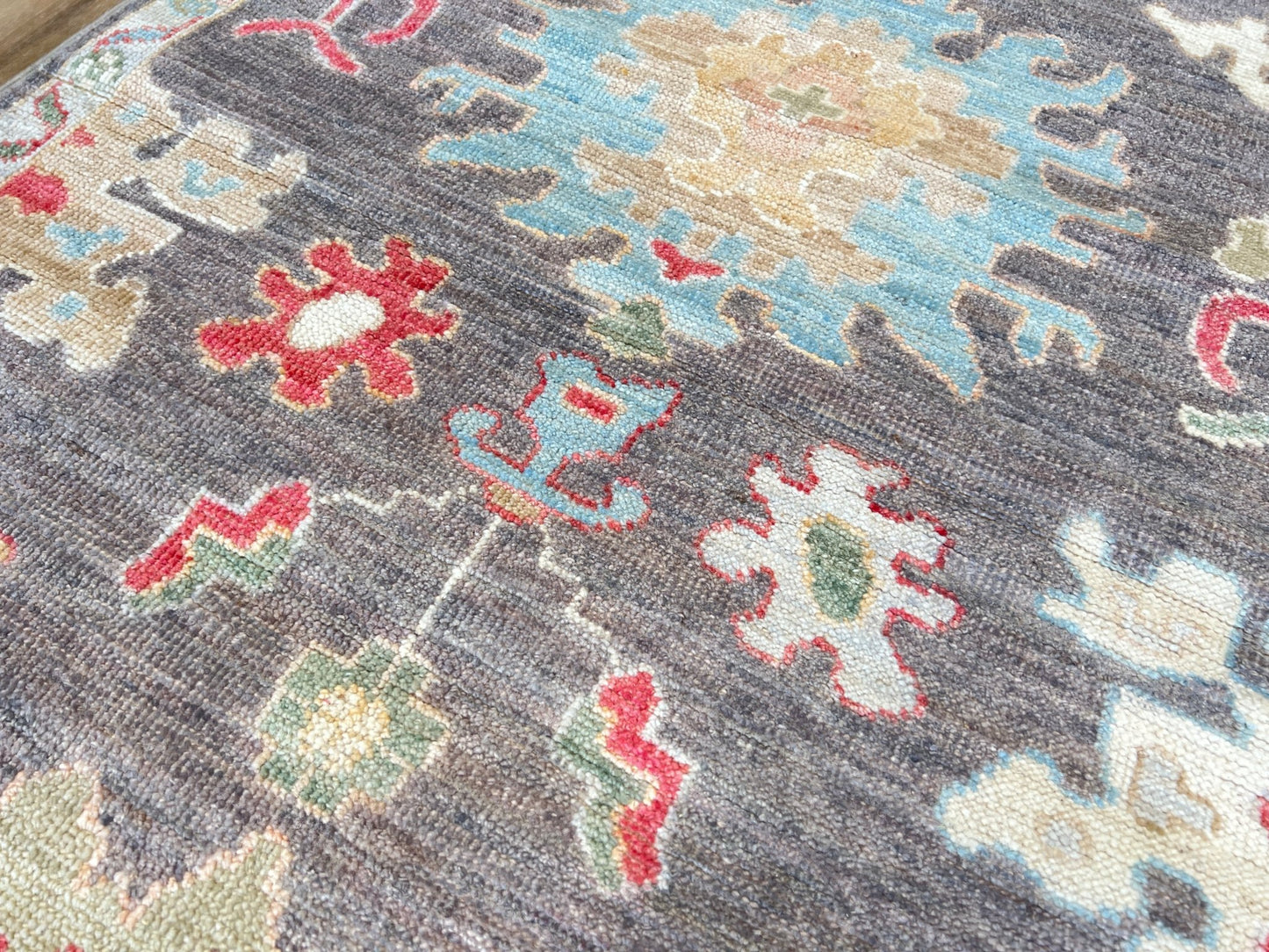 Floral Oushak 3'0"x5'4" Area Rug