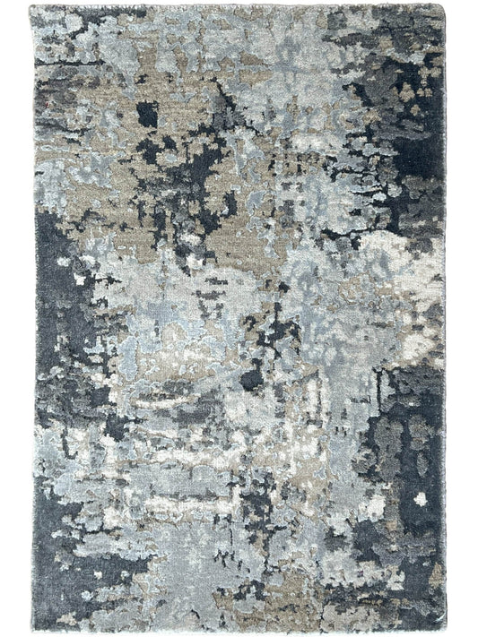 Abstract Modern 2'0"x3'0" Area Rug