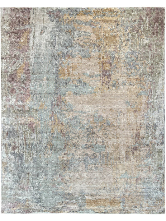 Abstract Modern 7'11"x9'10" Area Rug