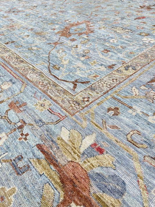 Vintage Look Oushak 10'0"x14'1" Area Rug