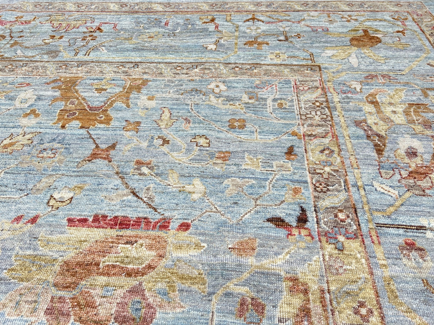 Vintage Look Oushak 10'0"x14'1" Area Rug