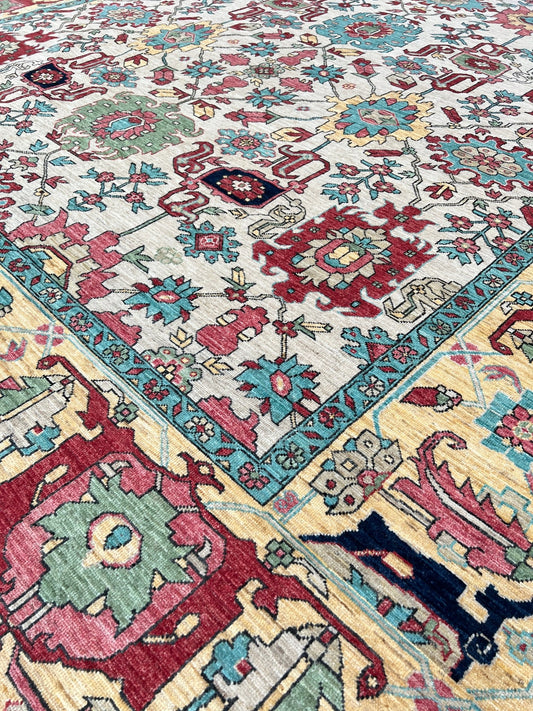 Transitional Heriz 10'1"x13'10" Area Rug