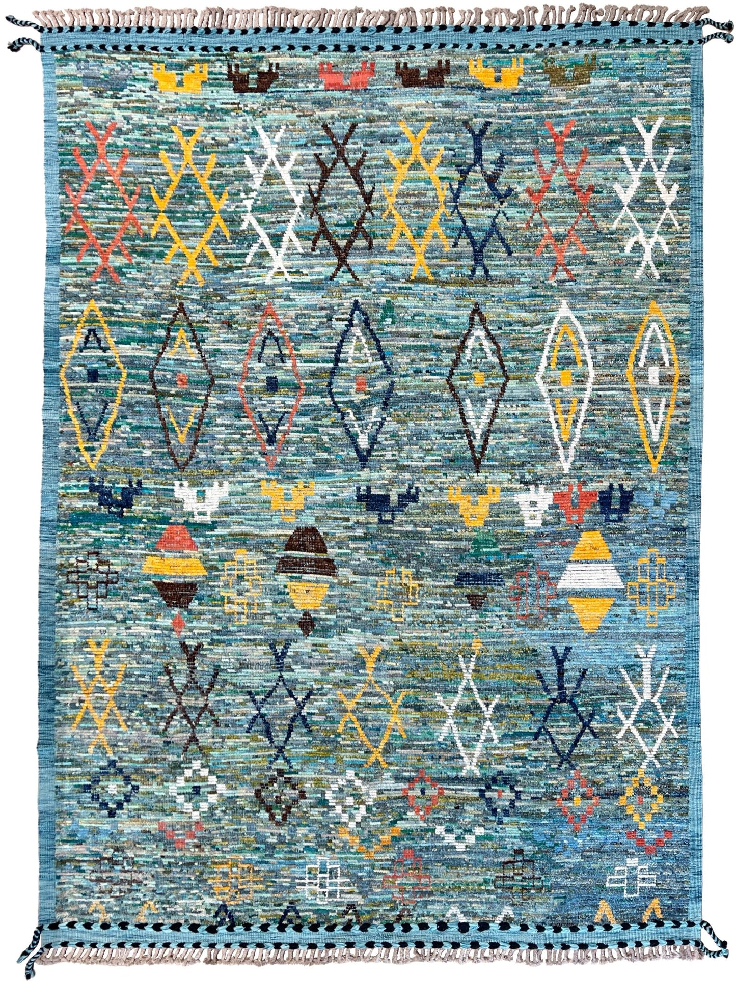 Moroccan Style 10'4"x13'6" Area Rug