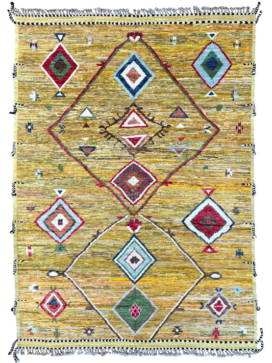 Moroccan Style 9'8"x13'7" Area Rug