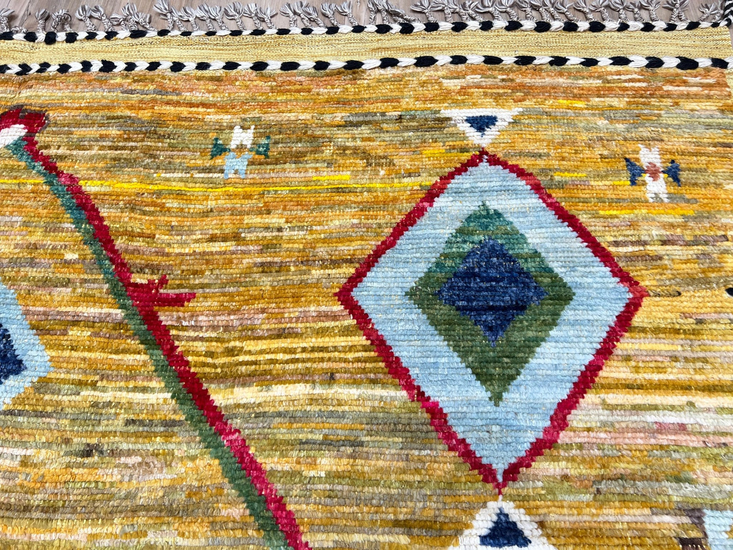 Moroccan Style 9'8"x13'7" Area Rug