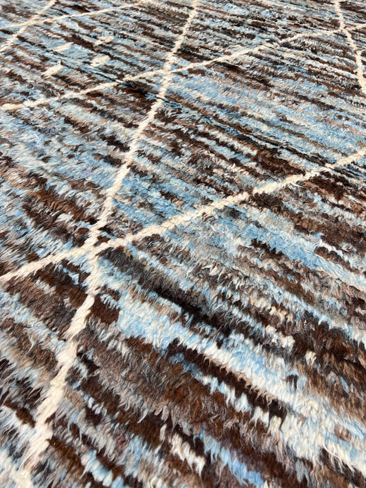 Moroccan Style 9'11"x13'11" Area Rug