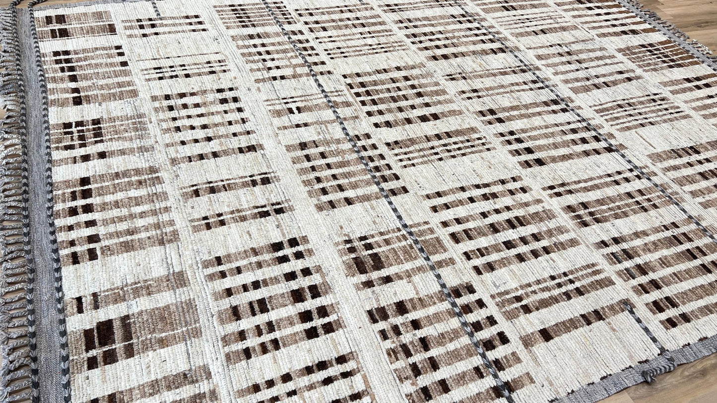 Moroccan Style 9'5"x12'7" Area Rug