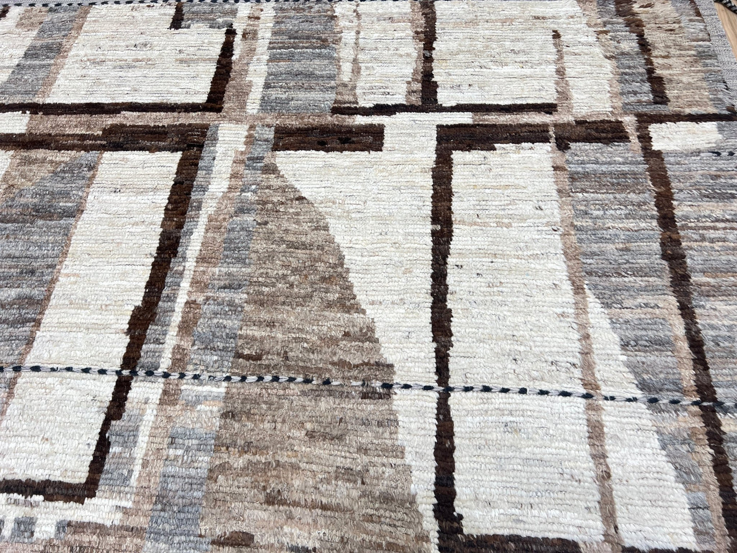 Moroccan Style 9'1"x12'4" Area Rug