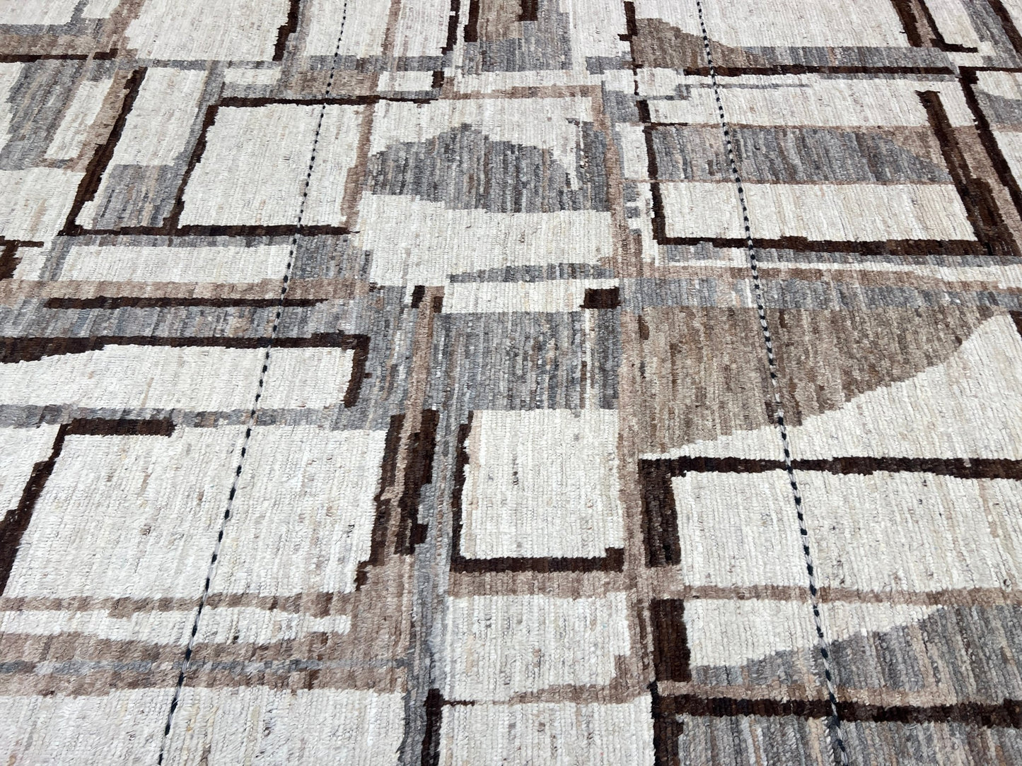 Moroccan Style 9'1"x12'4" Area Rug