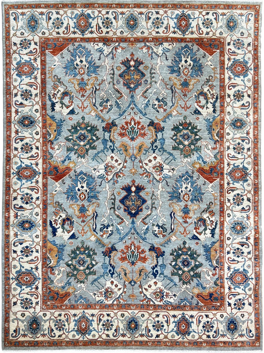 Transitional Heriz 8'10"x11'11" Area Rug