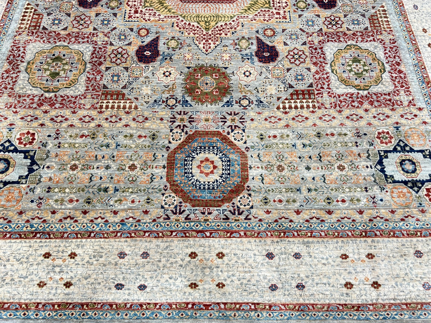 Traditional Mamluk 8'9"x11'10" Area Rug