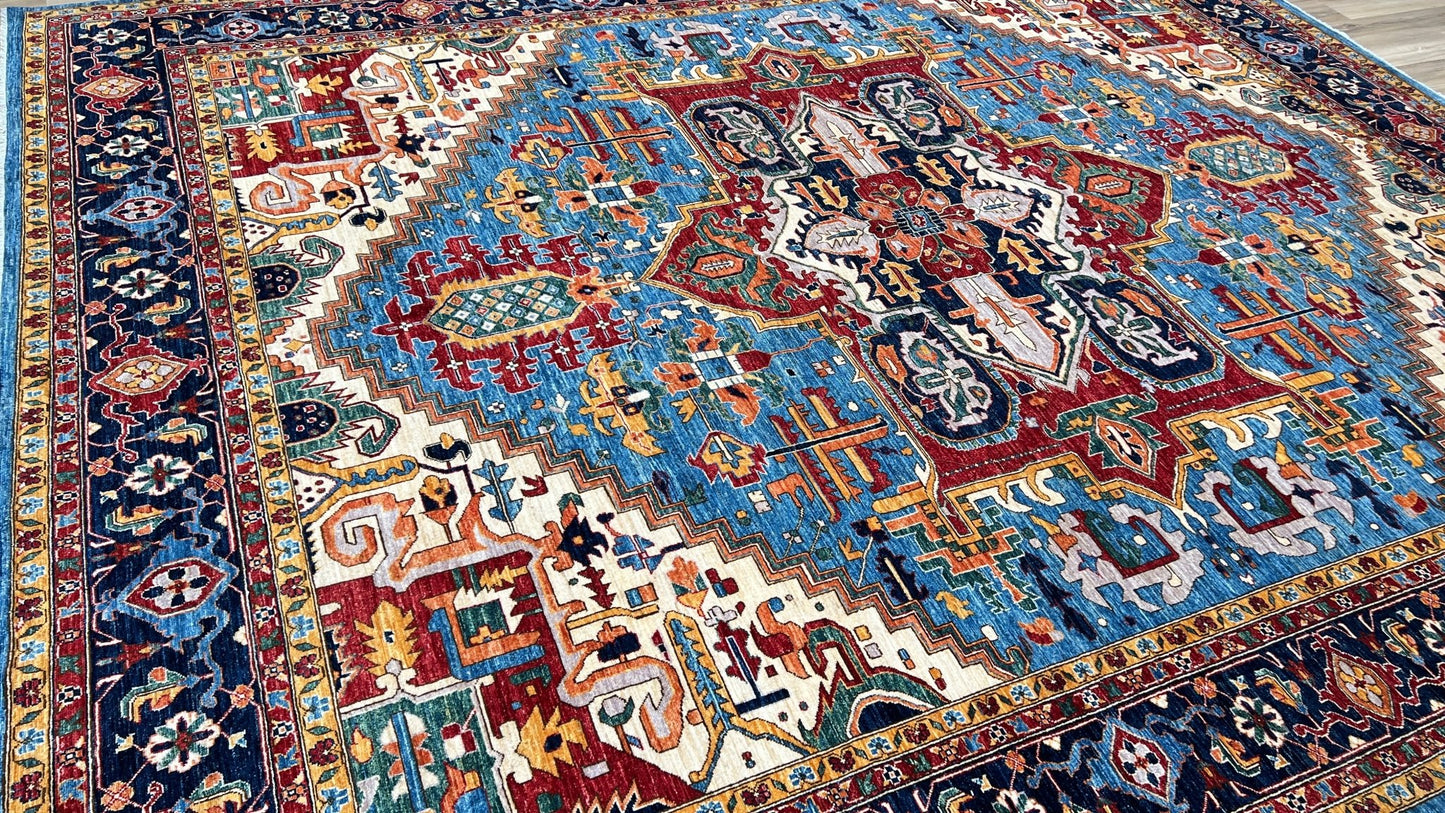Transitional Heriz 12'1"x15'0" Area Rug