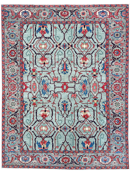 Transitional Mahal 8'0"x10'3" Area Rug
