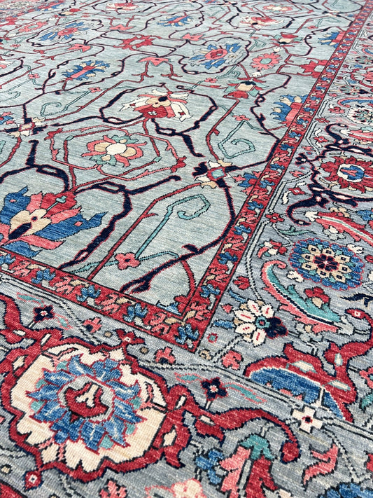 Transitional Mahal 8'0"x10'3" Area Rug