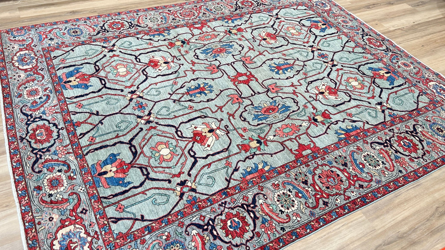 Transitional Mahal 8'0"x10'3" Area Rug