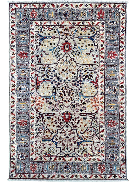 Transitional Bijar 4'0"x5'11" Area Rug