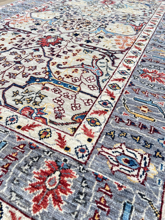 Transitional Bijar 4'0"x5'11" Area Rug