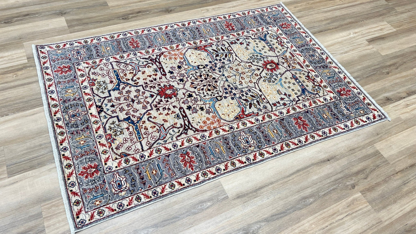 Transitional Bijar 4'0"x5'11" Area Rug