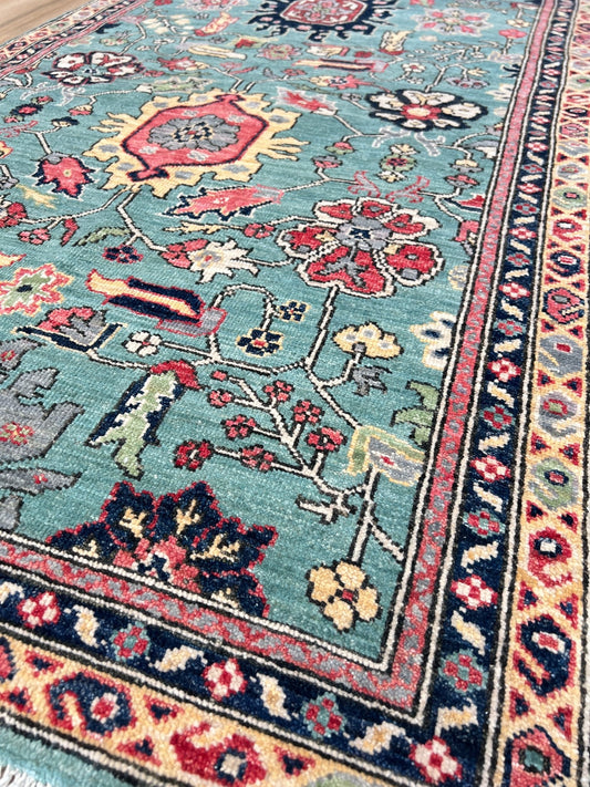 Transitional Heriz 3'2"x5'2" Area Rug