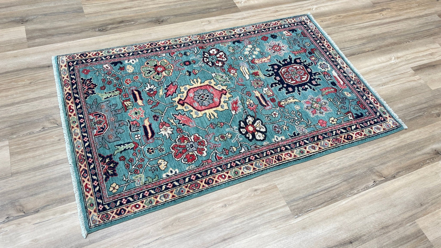Transitional Heriz 3'2"x5'2" Area Rug
