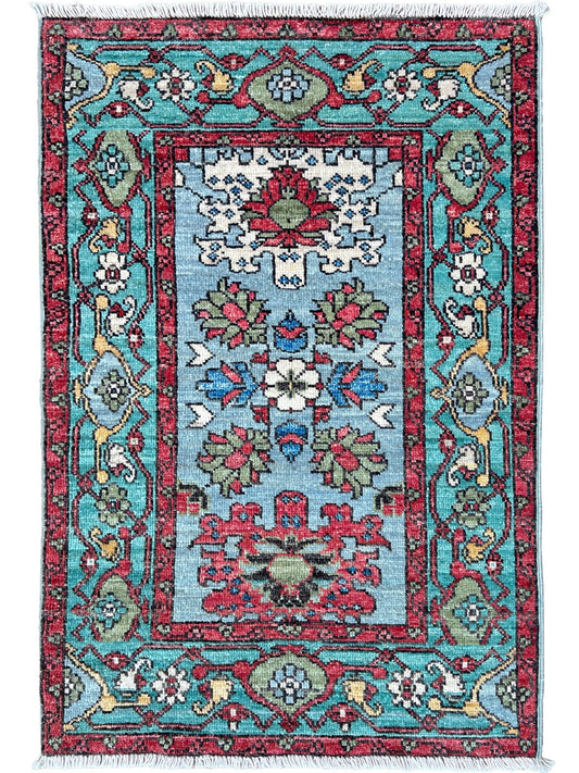 Transitional Mahal 2'2"x3'2" Area Rug