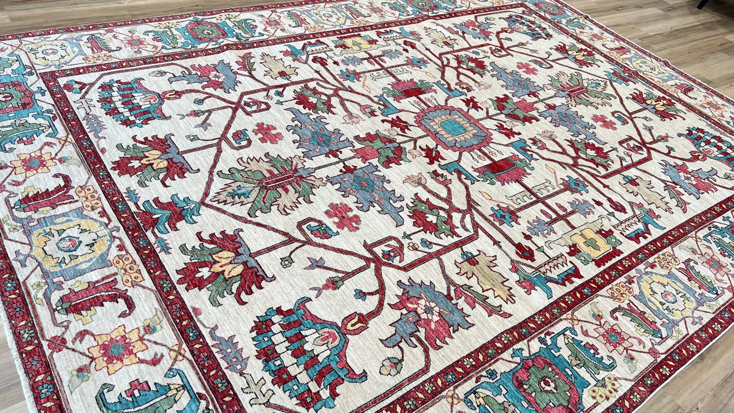 Transitional Heriz 10'2"x14'4" Area Rug