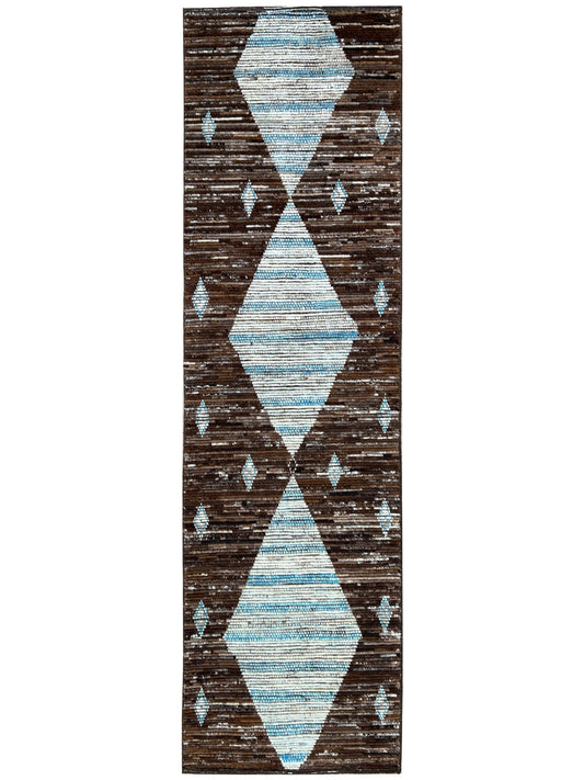Moroccan Style Runner 2'9"x9'5" Area Rug