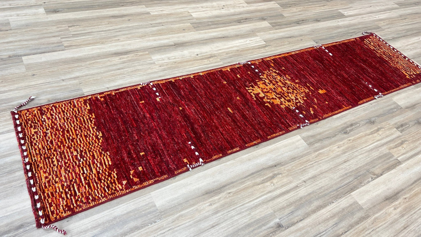 Moroccan Style Runner 2'10"x12'8" Area Rug