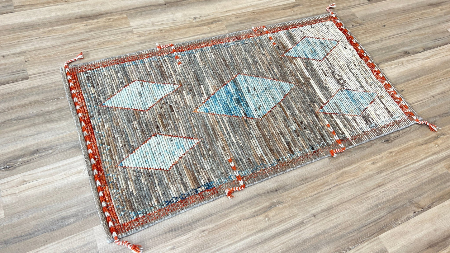 Moroccan Style 3'4"x6'3" Area Rug