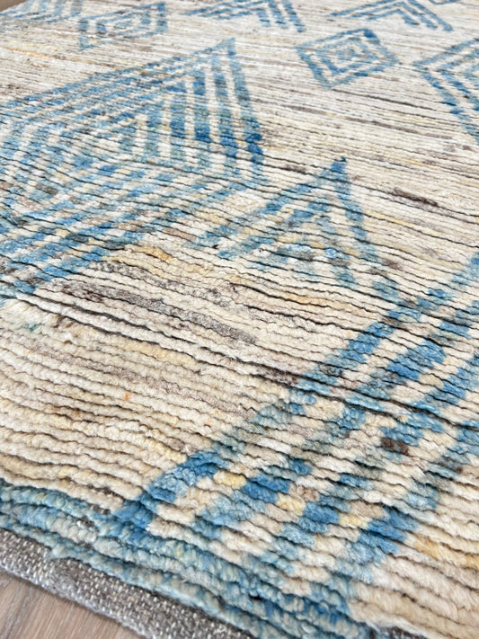 Moroccan Style Runner 3'3"x11'2" Area Rug