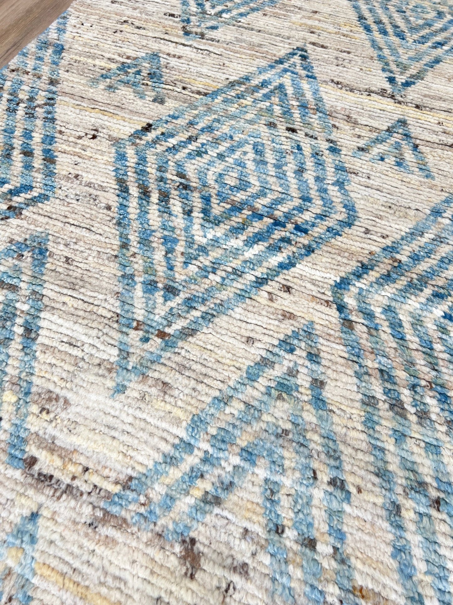 Moroccan Style Runner 3'3"x11'2" Area Rug