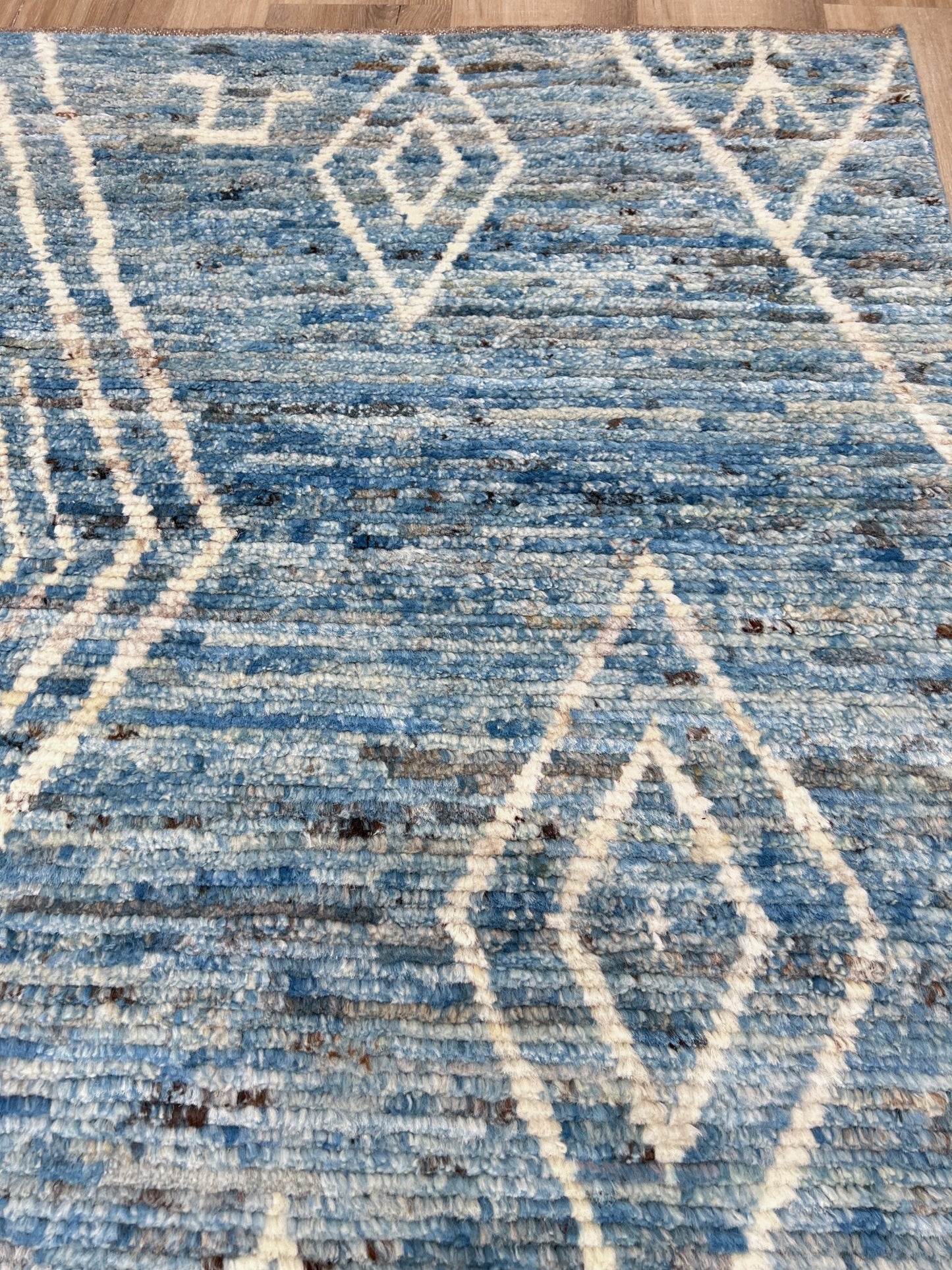 Moroccan Style Runner 3'0"x12'4" Area Rug