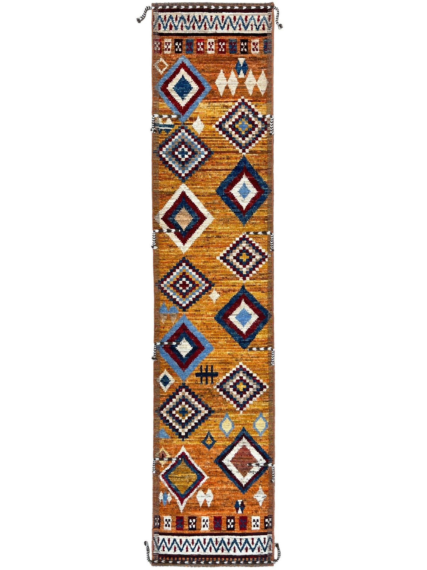 Moroccan Style Runner 2'11"x13'2" Area Rug