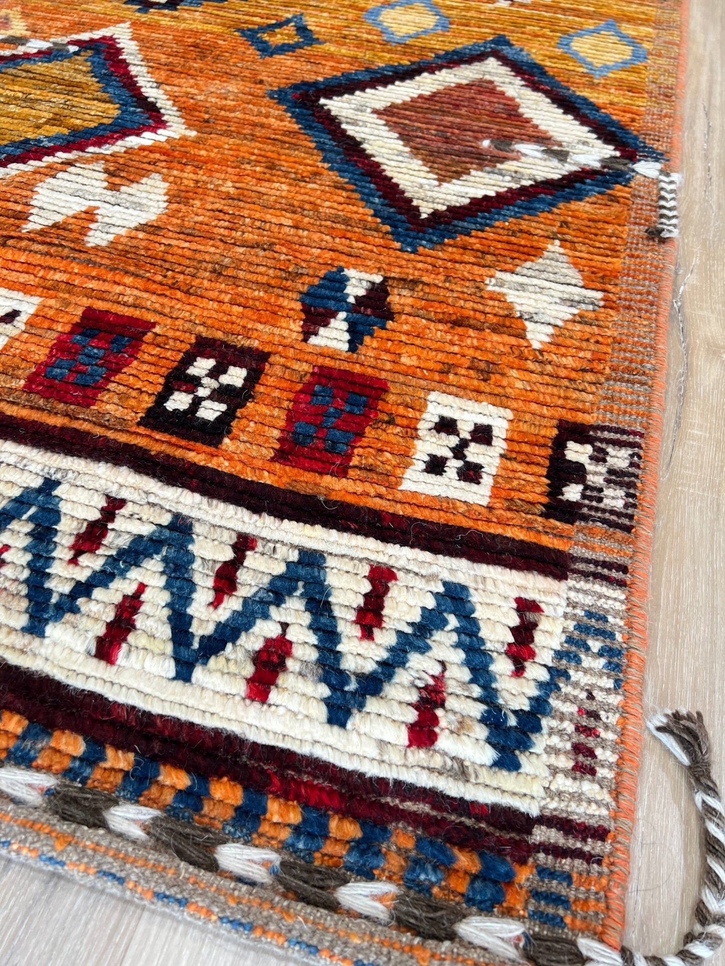 Moroccan Style Runner 2'11"x13'2" Area Rug