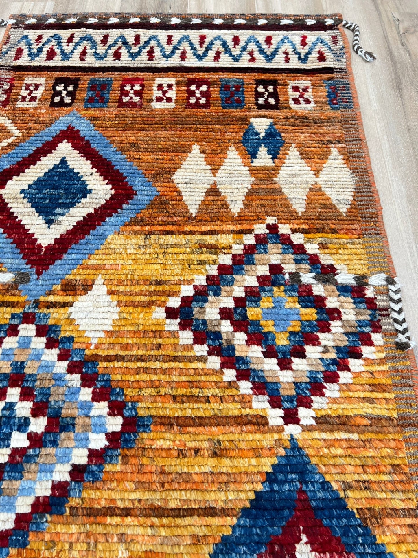 Moroccan Style Runner 2'11"x13'2" Area Rug