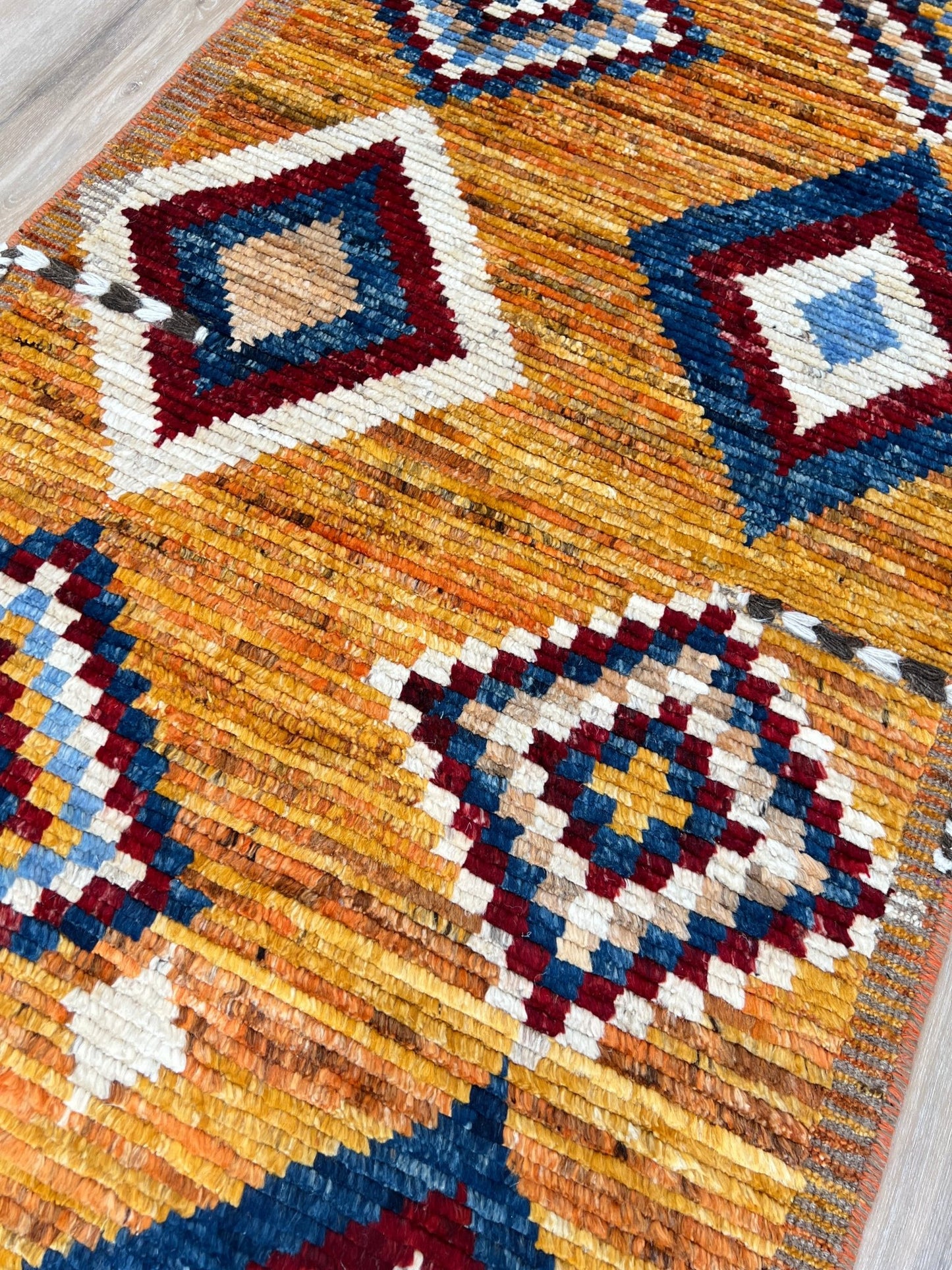 Moroccan Style Runner 2'11"x13'2" Area Rug