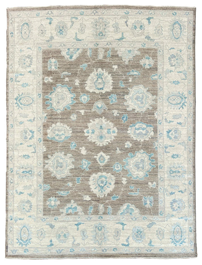 Floral Oushak 8'x10'2" Area Rug