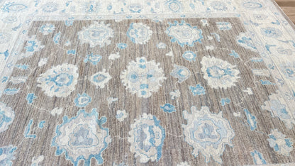 Floral Oushak 8'x10'2" Area Rug