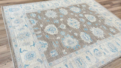 Floral Oushak 8'x10'2" Area Rug