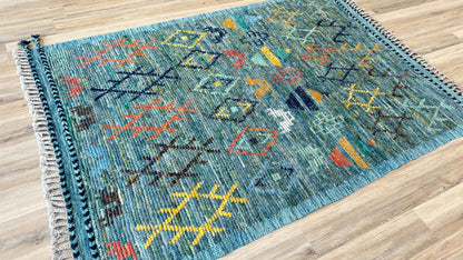 Moroccan Style 5'8"x8'1" Area Rug